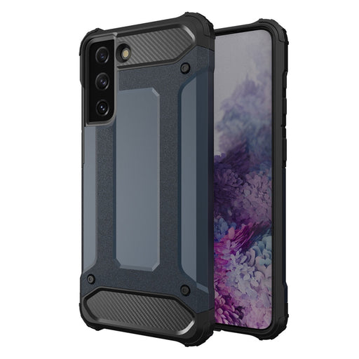 Кейс HQWear Hybrid Armor за Samsung Galaxy S23 Ultra син