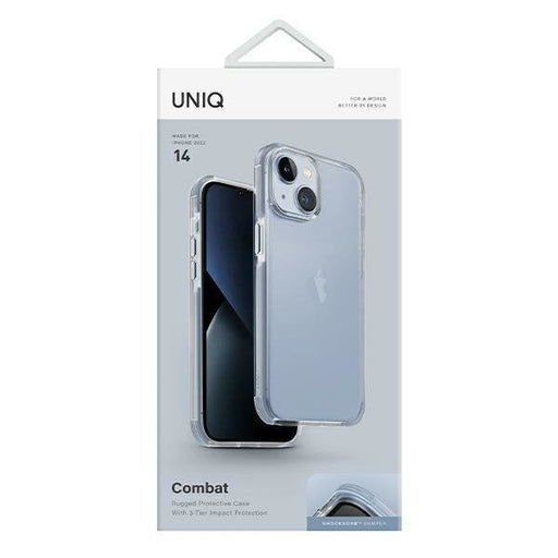 Кейс Uniq Combat за iPhone 14 6.1’ син