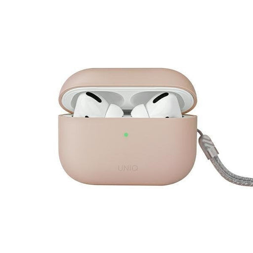 Силиконов кейс Uniq case Lino за AirPods Pro 2 gen розов