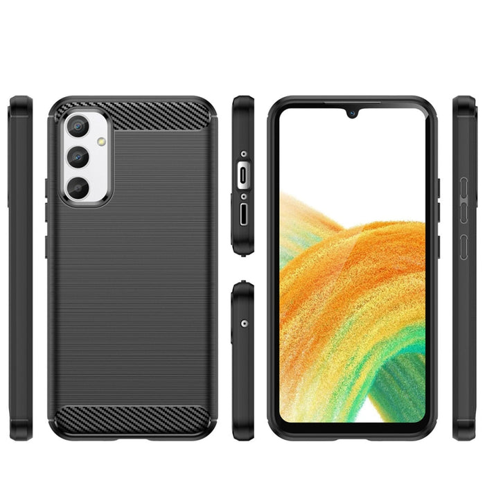 Кейс HQWear Carbon Case за Samsung Galaxy A34 5G черен