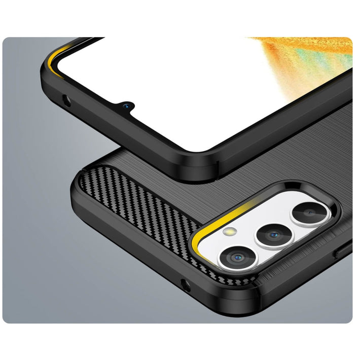 Кейс HQWear Carbon Case за Samsung Galaxy A34 5G син