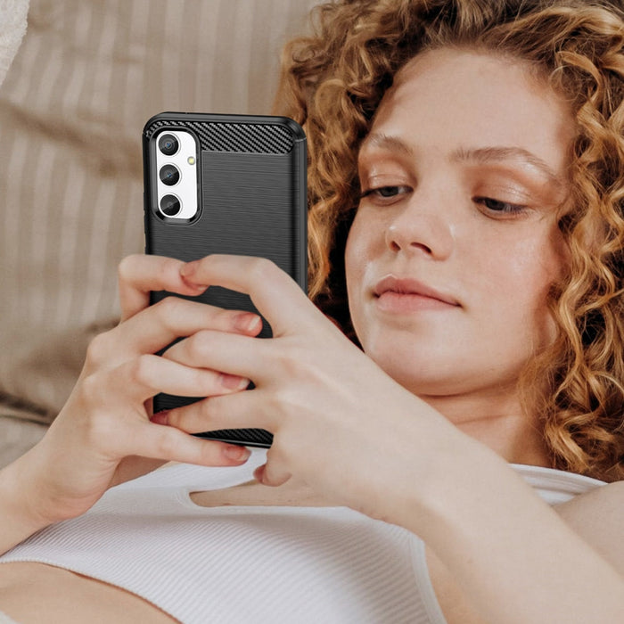 Кейс HQWear Carbon Case за Samsung Galaxy A04e черен