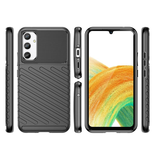 Кейс HQWear Thunder Case за Samsung Galaxy A34 5G черен