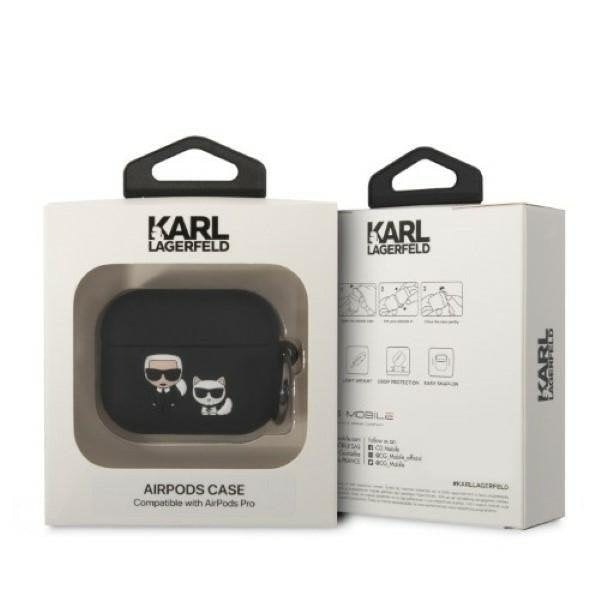 Кейс Karl Lagerfeld KLACAPSILKCK за AirPods Pro