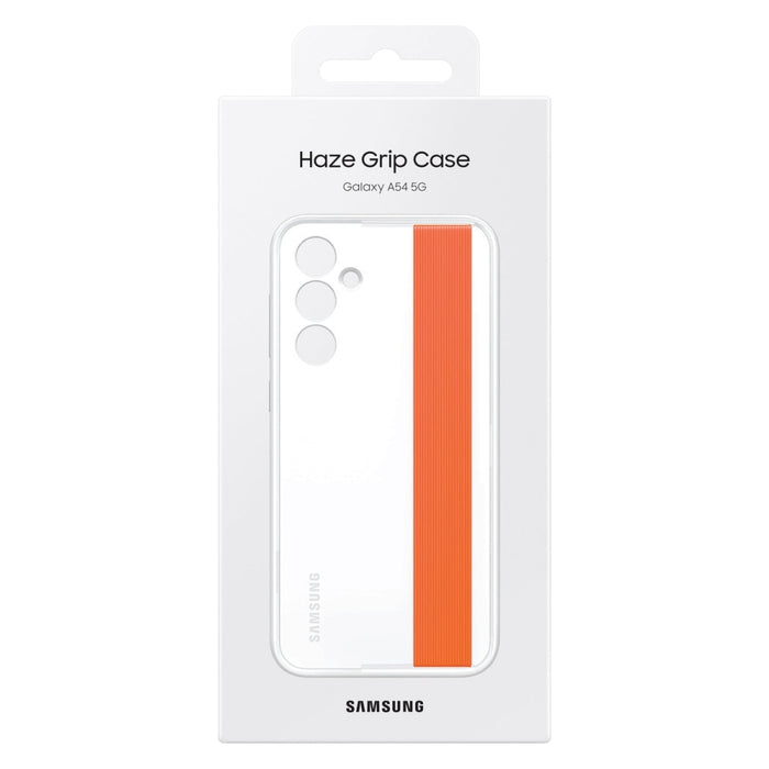 Кейс Samsung Haze Grip Case за Galaxy A54 5G бял