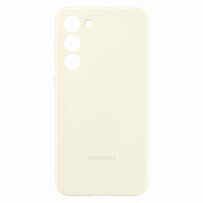 Кейс Samsung Silicone Cover за Galaxy S23 Plus бял