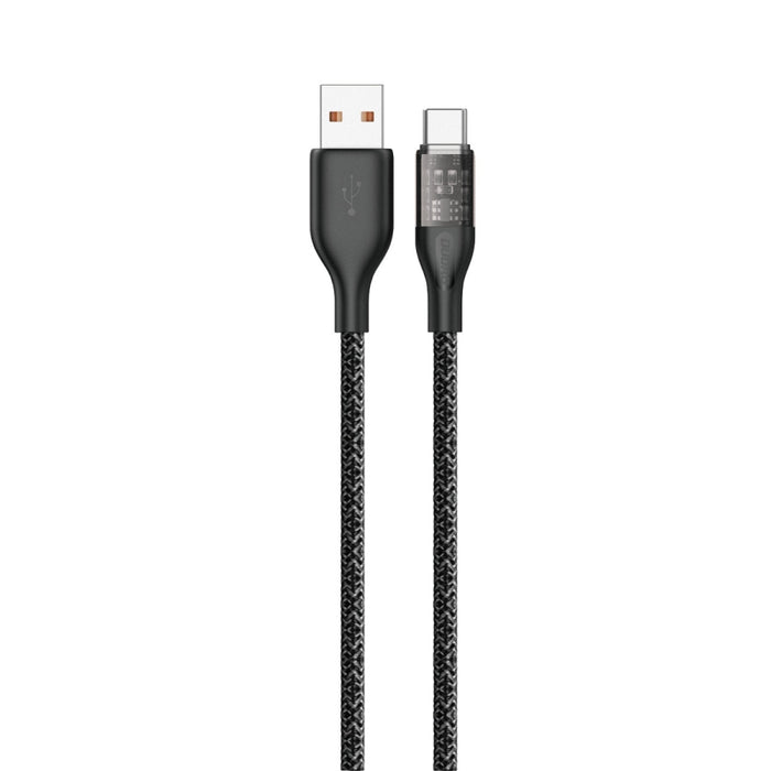 Кабел Dudao L22T USB към USB - C 120W 1m сив