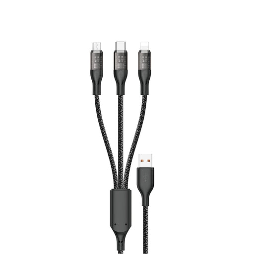 3в1 кабел Dudao L22X USB към USB - C / microUSB