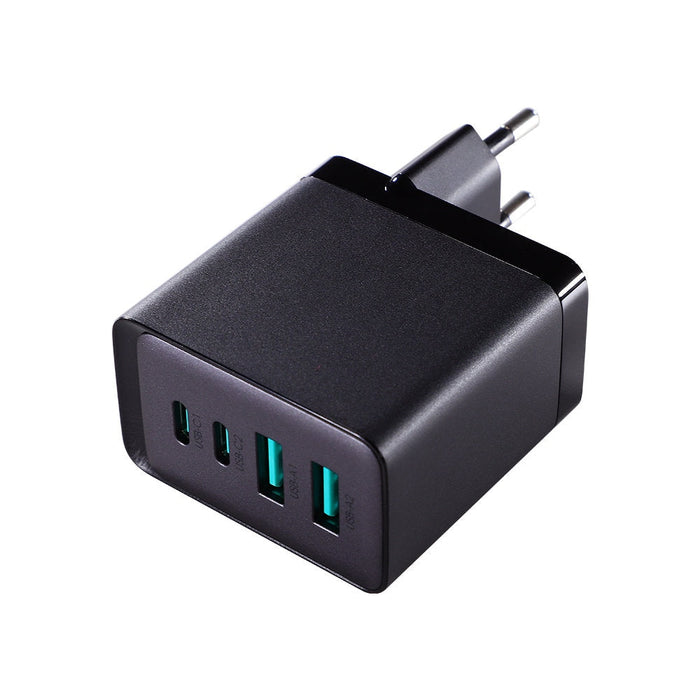 Адаптер Joyroom GaN 67W 2x USB USB - C черен