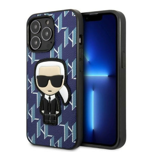 Кейс Karl Lagerfeld KLHCP13LPMNIKBL за iPhone 13 Pro