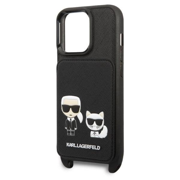 Кейс Karl Lagerfeld KLHCP13LSAKCHSK за iPhone 13 Pro