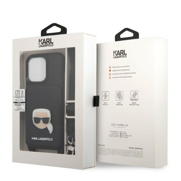 Кейс Karl Lagerfeld KLHCP13LSAKHPK за iPhone 13 Pro