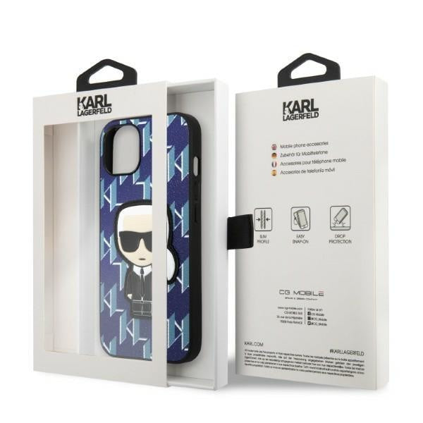 Кейс Karl Lagerfeld KLHCP13MPMNIKBL за iPhone 13