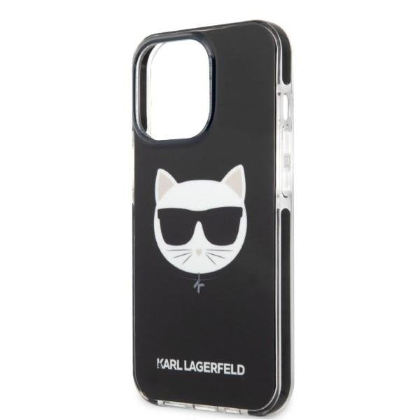 Кейс Karl Lagerfeld KLHCP13XTPECK за iPhone 13 черен