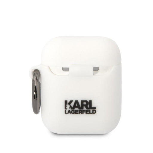 Кейс Karl Lagerfeld KLA2RUNCHH за AirPods 1/2 бял