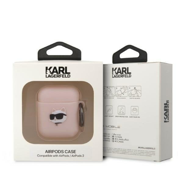 Кейс Karl Lagerfeld KLA2RUNCHP за AirPods 1/2