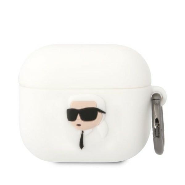 Кейс Karl Lagerfeld KLA3RUNIKH за AirPods 3 бял