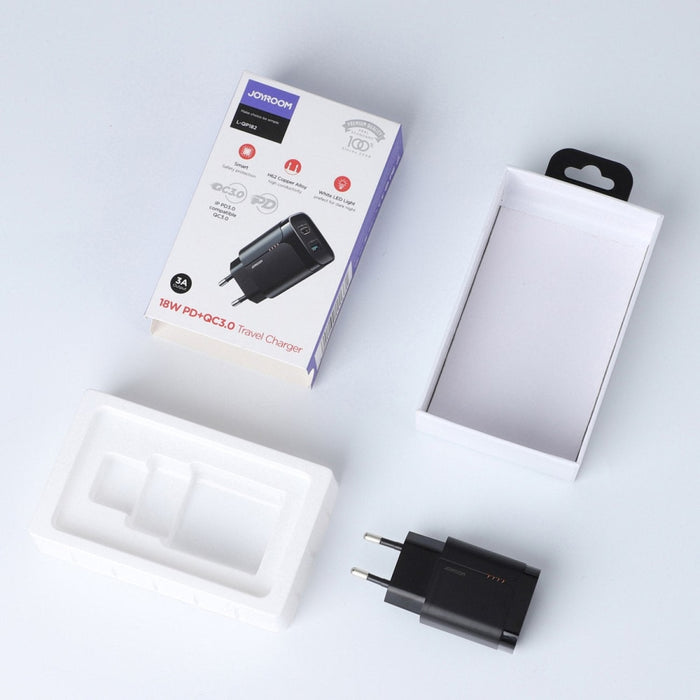 Адаптер Joyroom 18W USB / Type C Quick Charge 3.0