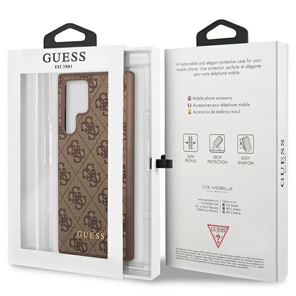 Кейс Guess GUHCS23LG4GFBR за Samsung Galaxy S23 Ultra