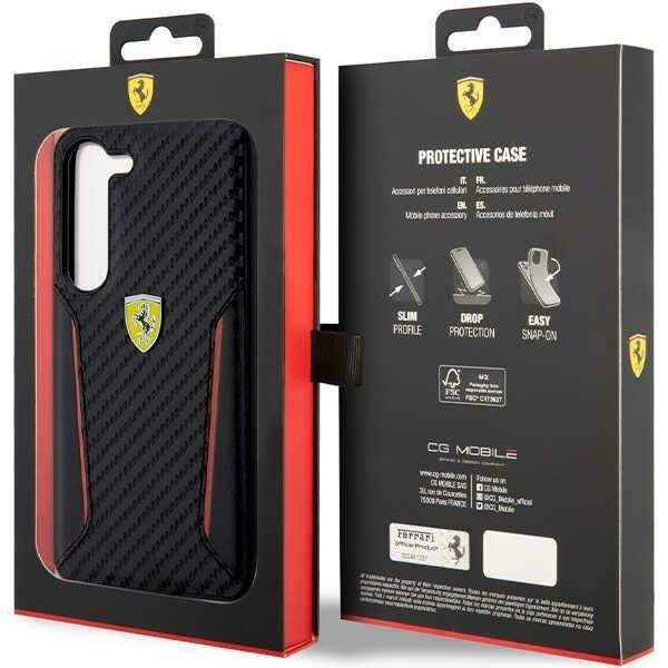 Кейс Ferrari FEHCS23SNPYK за Samsung Galaxy S23 S911