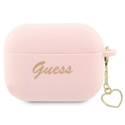 Кейс Guess GUAP2LSCHSP за AirPods Pro 2 розов