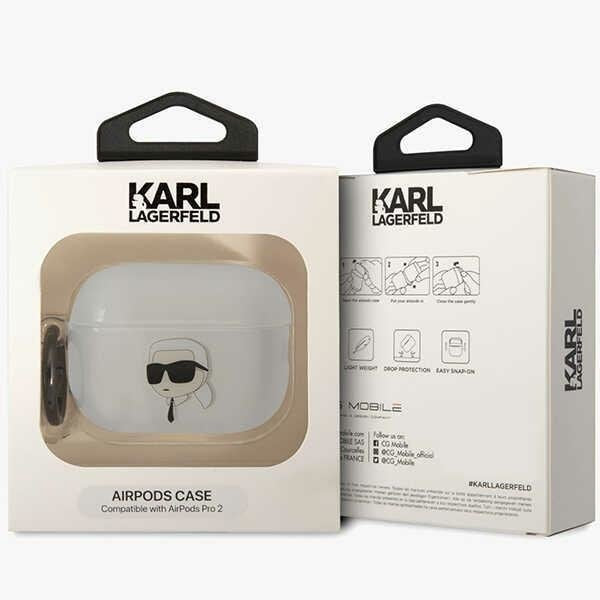 Кейс Karl Lagerfeld KLAP2HNIKTCT за AirPods Pro 2