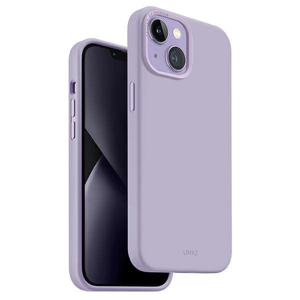 Кейс Uniq Lino за iPhone 14 Plus 6.7’ лилав