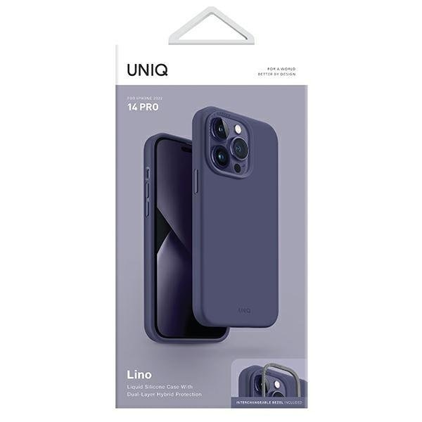 Кейс Uniq Lino за iPhone 14 Pro 6.1’ лилав