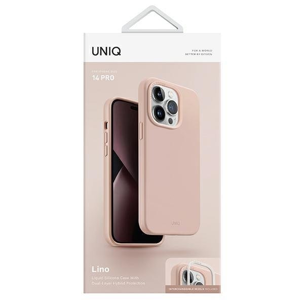 Кейс Uniq Lino за iPhone 14 Pro 6.1’ розов