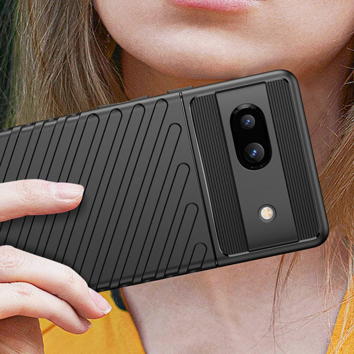 Кейс HQWear Thunder Case за Google Pixel 7a черен