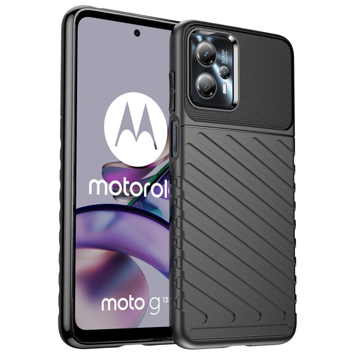 Кейс HQWear Thunder Case за Motorola Moto G13 черен