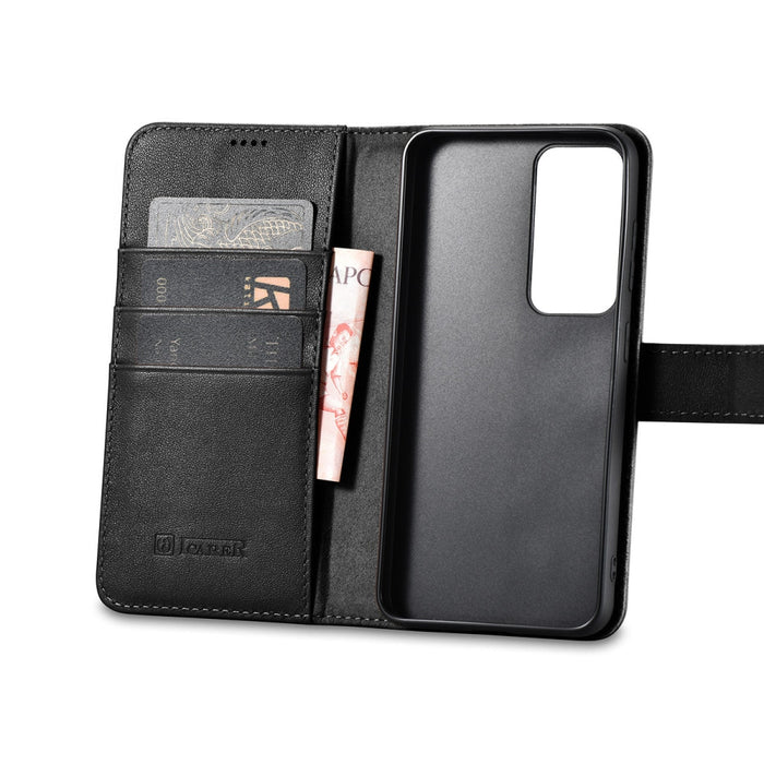 Кожен калъф iCarer Wallet Case за Samsung