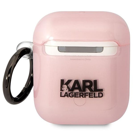 Кейс Karl Lagerfeld KLA2HNCHTCP за AirPods 1/2