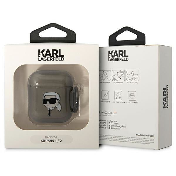 Кейс Karl Lagerfeld KLA2HNIKTCK за AirPods 1/2