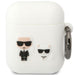 Кейс Karl Lagerfeld KLACA2SILKCW за AirPods 1/2