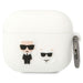 Кейс Karl Lagerfeld KLACA3SILKCW за AirPods 3 бял