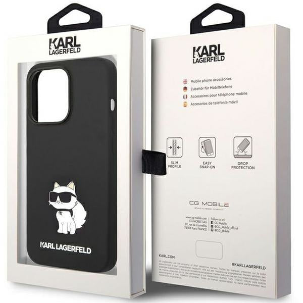 Кейс Karl Lagerfeld KLHMP14LSNCHBCK за iPhone 14 Pro