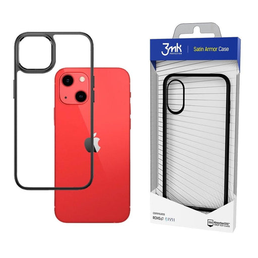 Кейс 3mk Satin Armor Case за iPhone 13 черен