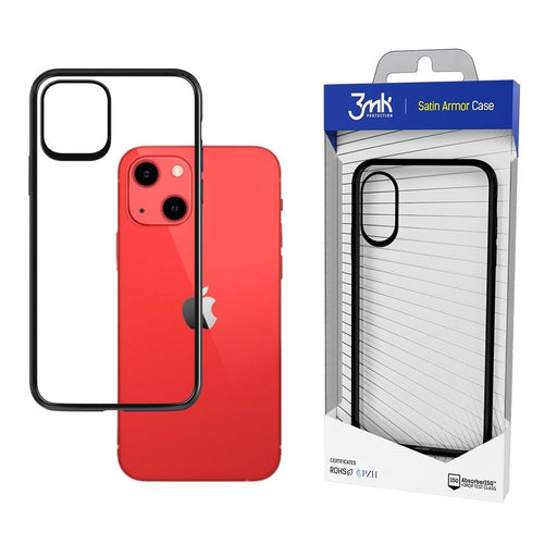 Кейс 3mk Satin Armor Case за iPhone 13 черно