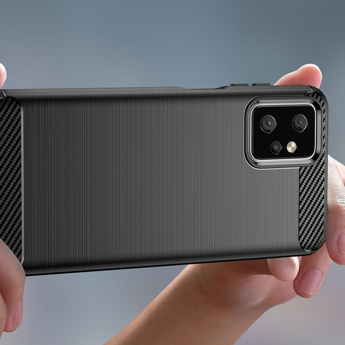 Кейс HQWear Carbon Case за Motorola Moto G Power 2023 черен