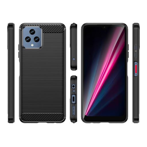 Кейс HQWear Carbon Case за T - Mobile Revvl 6 5G черен