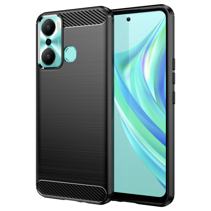 Кейс HQWear Carbon Case за Infinix Hot 20 Play черен