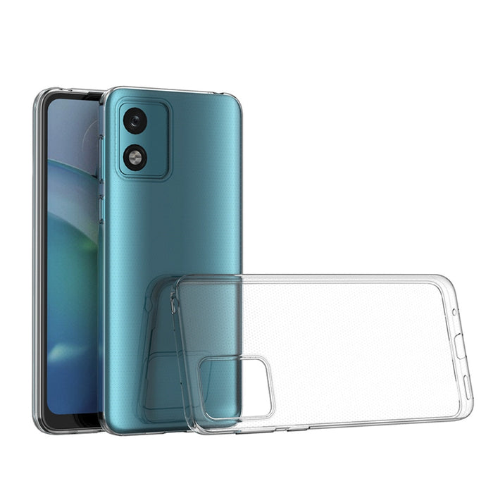 Кейс HQWear Ultra Clear 0.5mm за Motorola Moto E13 прозрачен