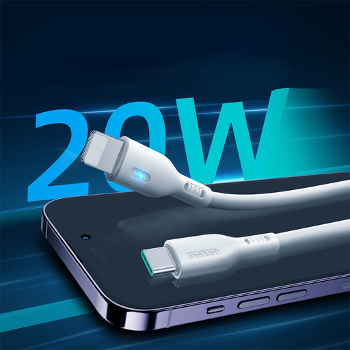 Кабел Joyroom S - CL020A13 USB C към Lightning 20W 2m бял