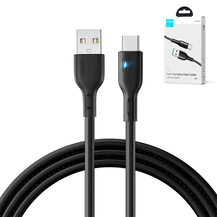 Кабел Joyroom S - UC027A13 USB към USB - C 3A 2m черен