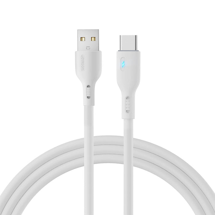 Кабел Joyroom S - UC027A13 USB към USB - C 3A 2m бял