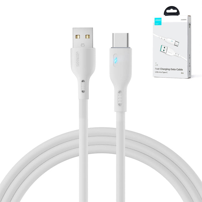 Кабел Joyroom S - UC027A13 USB към USB - C 3A 2m бял