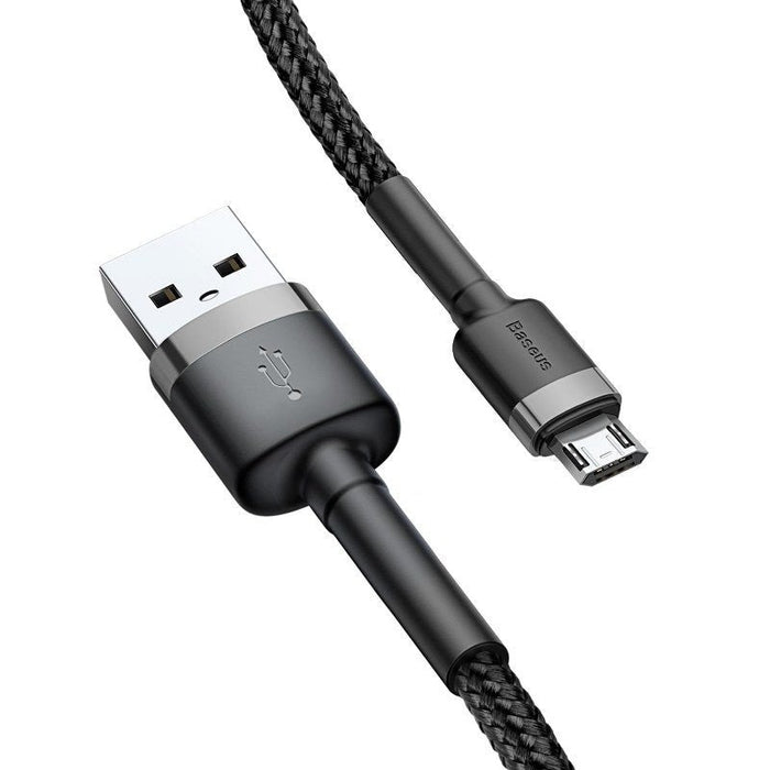 Кабел Baseus Cafule Micro USB 2.4A 0,5m сребрист