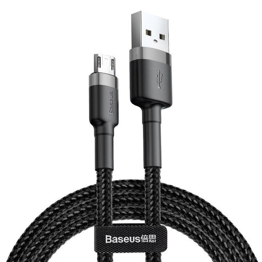 Кабел Baseus Cafule Micro USB 2.4A 0,5m сребрист