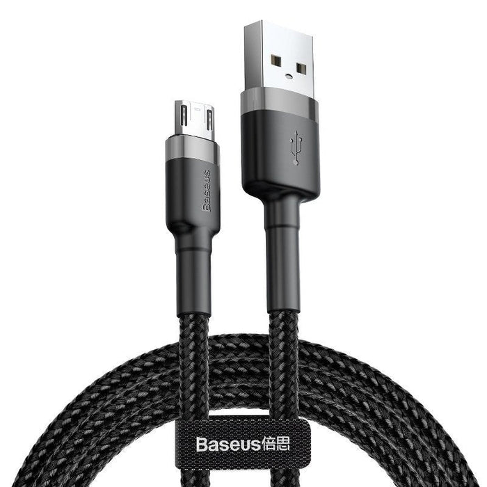 Кабел Baseus Cafule Micro USB 1.5A 2m сребрист